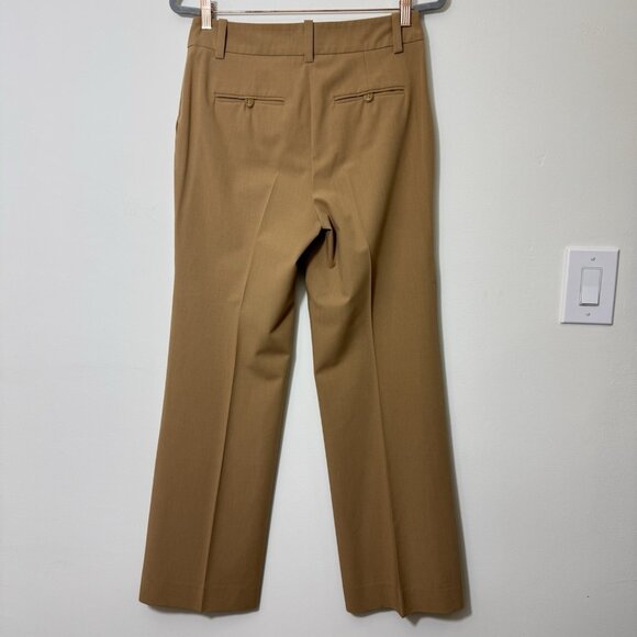 Trina Turk Women’s Straight Leg Trousers Pants Size 4 High Rise Stretch Pockets - Picture 3 of 6